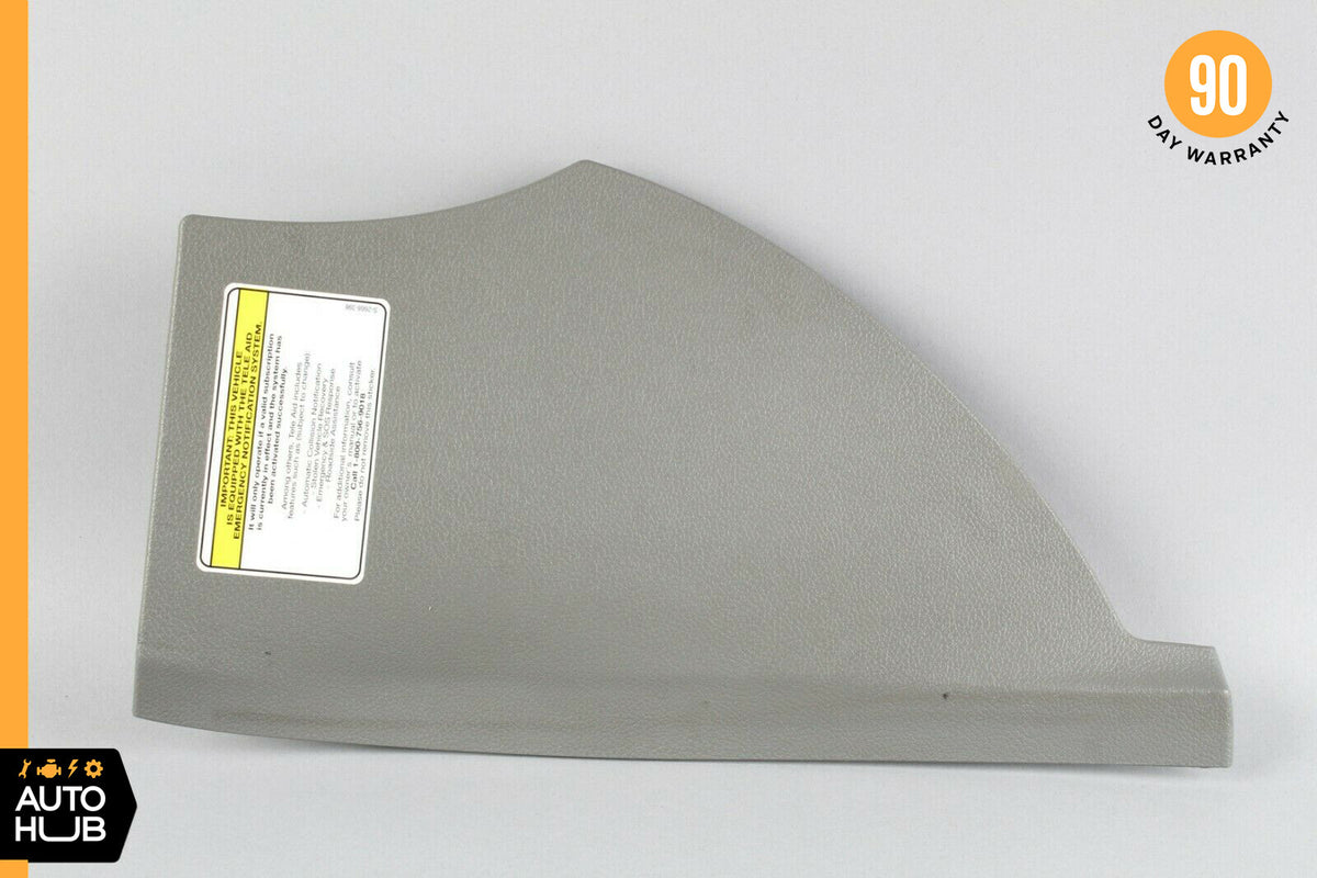 06-11 Mercedes W219 CLS500 CLS550 Dashboard Front Left Panel Trim Cover Grey OEM - photo 1