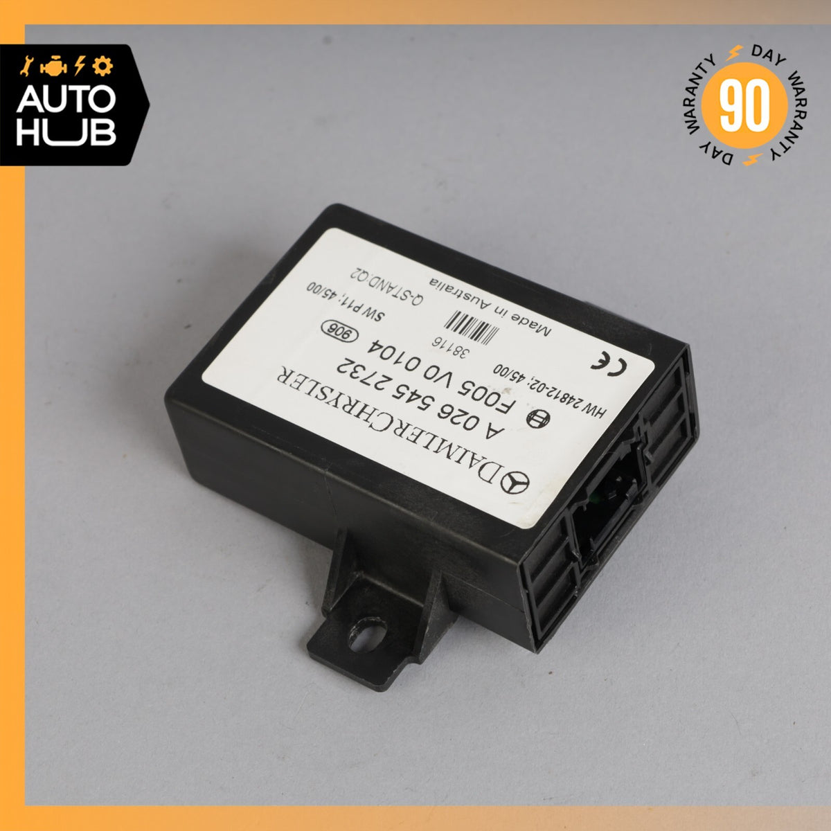 03-06 Mercedes R230 SL500 SL55 Diagnosis System Module 0265452732 OEM - photo 3