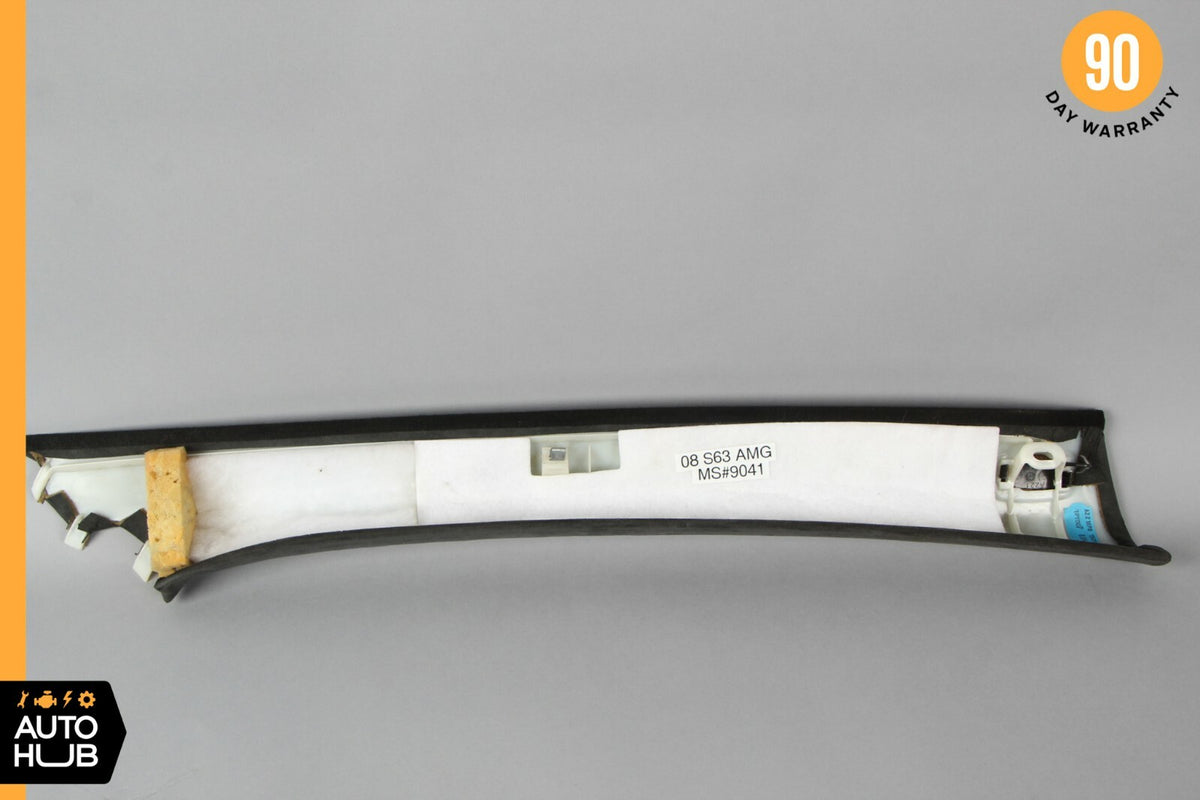 07-13 Mercedes W221 S63 AMG S600 Front Left Driver Side A Pillar Trim Panel OEM - photo 6