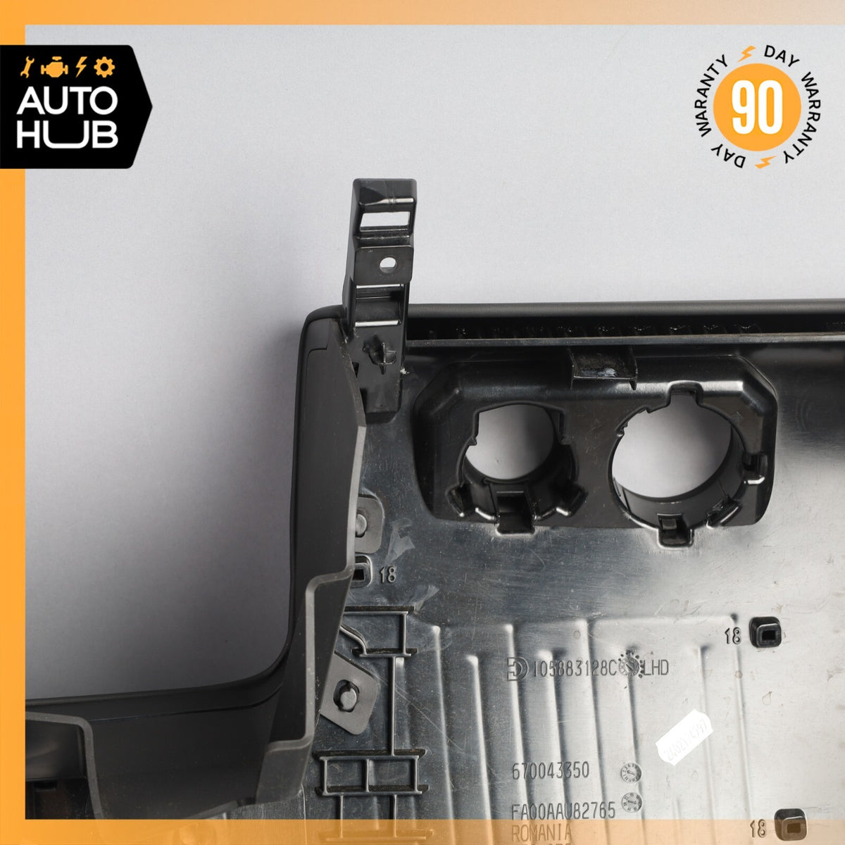 17-20 Maserati Levante S M161 Dashboard Dash Left Under Seat Knee Panel OEM 26k - photo 12