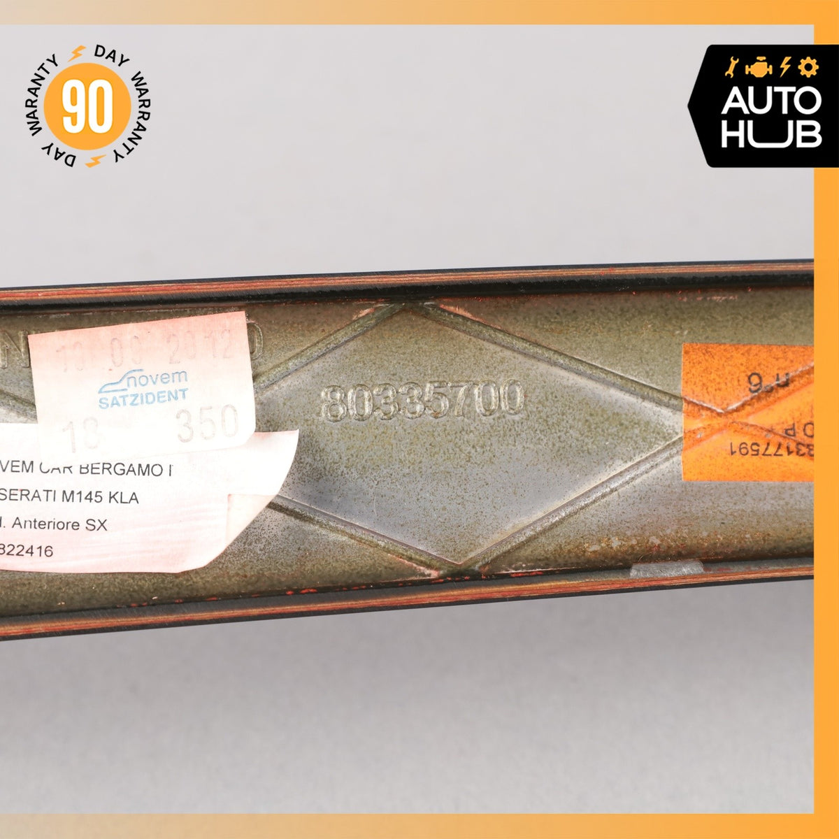 08-19 Maserati GranTurismo M145 Front Left Driver Side Door Panel Trim OEM - photo 18
