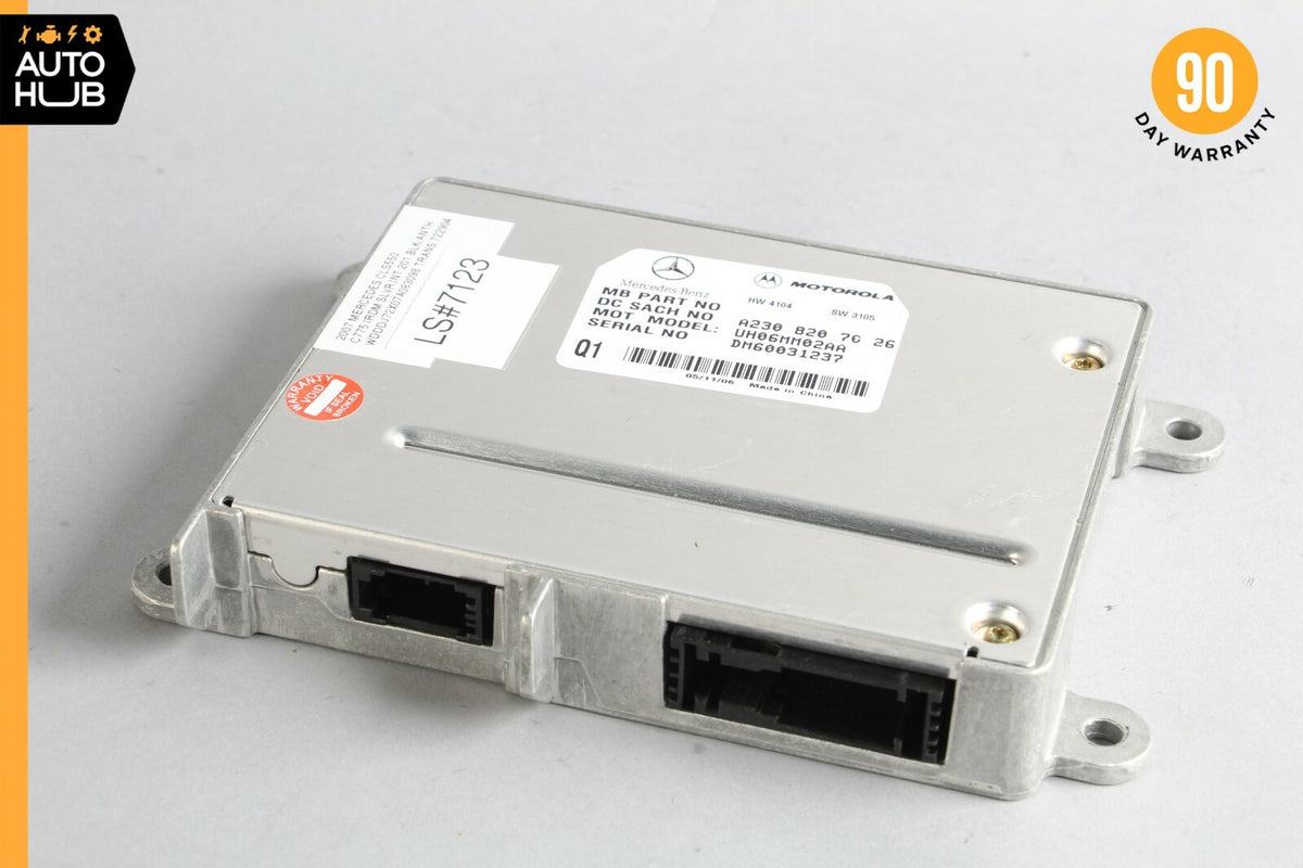 06-09 Mercedes W219 CLS550 E350 Communication Control Module 2308207026 OEM - photo 1