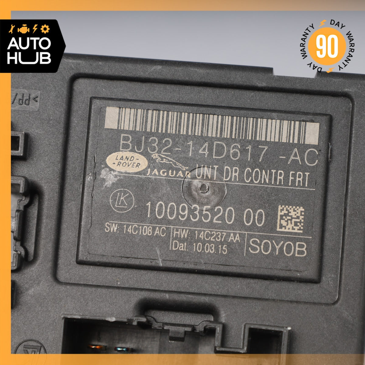 10-16 Land Rover LR4 HSE Front Right Passenger Side Door Control Module OEM 86k - photo 7