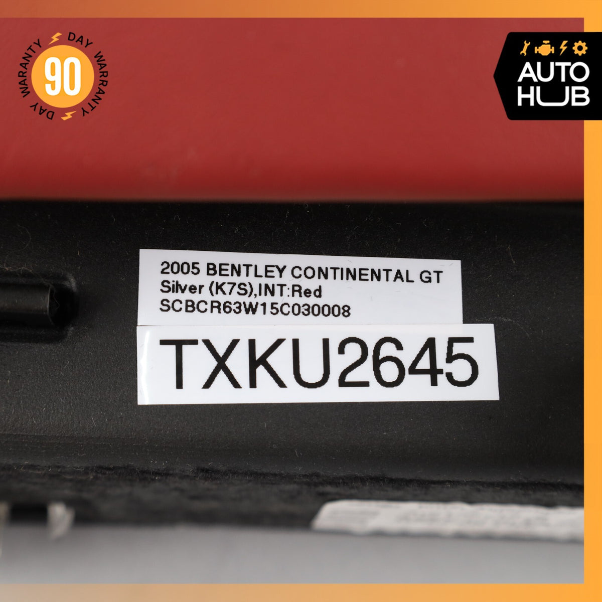 03-06 Bentley Continental GT Coupe Dashboard Dash Glove Box Glovebox OEM 73k - photo 15