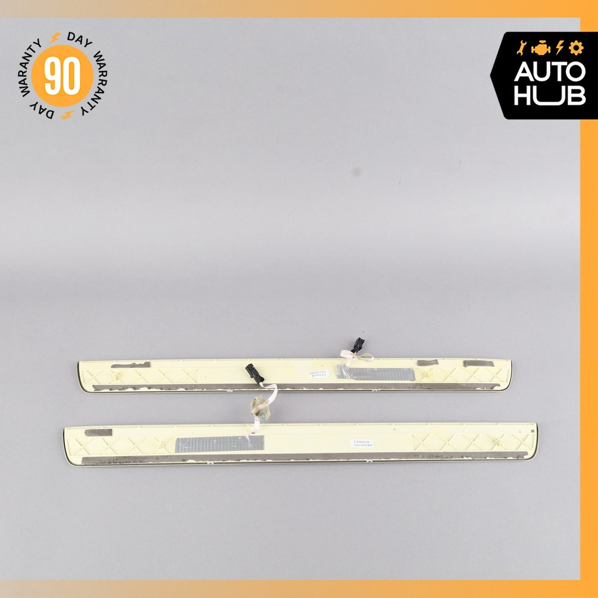 Mercedes W222 S450 S600 Front & Rear Illuminated Door Step Sill Panel Set OEM - photo 10