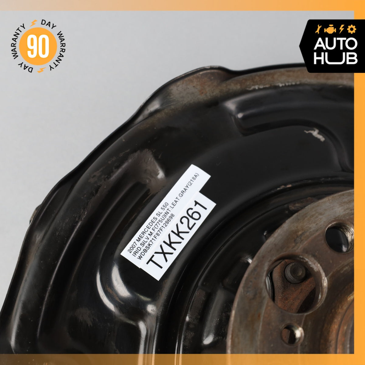 03-12 Mercedes R230 SL550 SL500 Rear Right Side Spindle Knuckle Hub OEM - photo 3