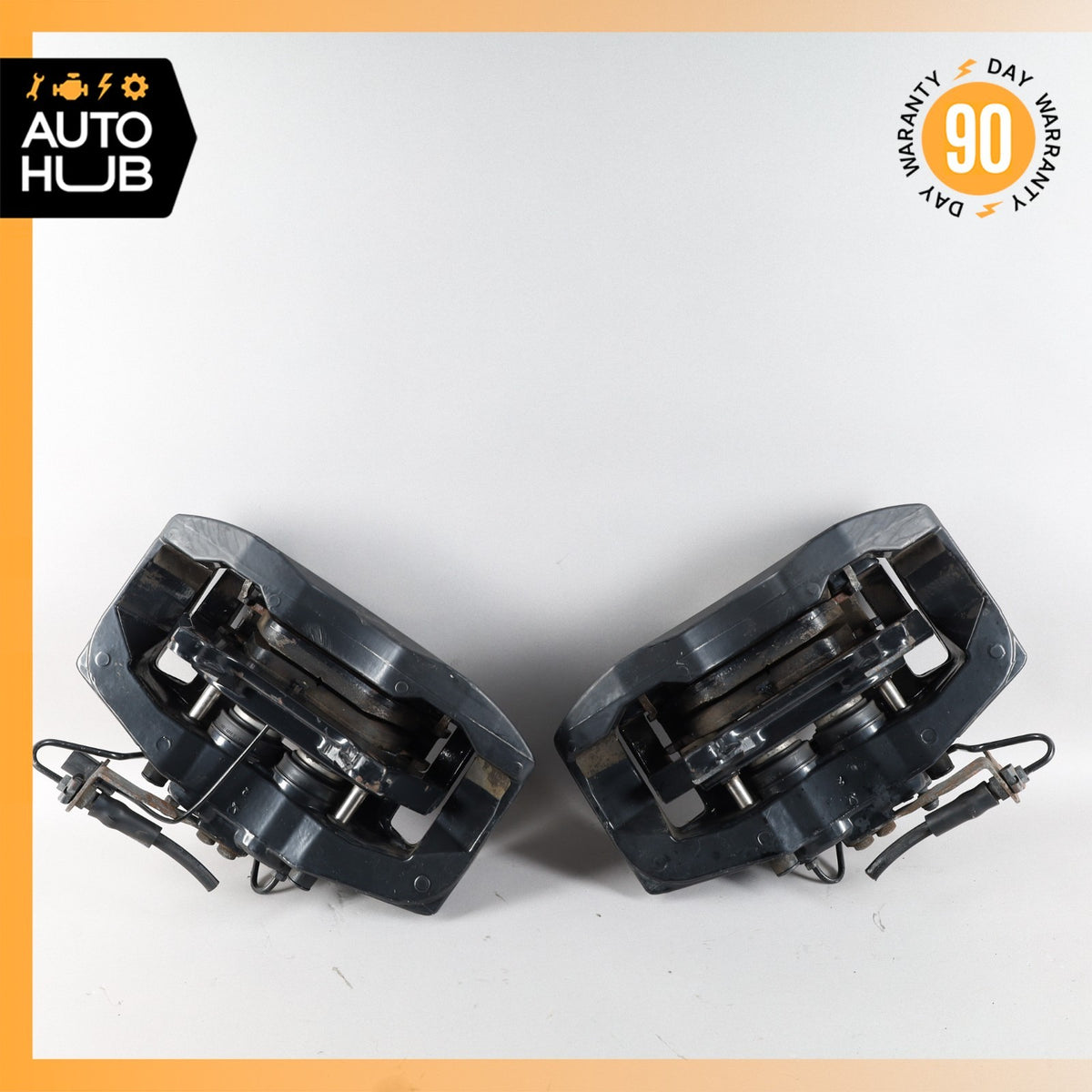 03-13 Bentley Continental GTC GT Front Brake Calipers Left and Right Set OEM - photo 9