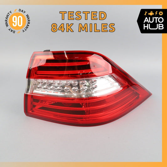 12-15 Mercedes W166 ML350 ML63 AMG Right Side Outer Tail Light Lamp OEM 84k - photo 1