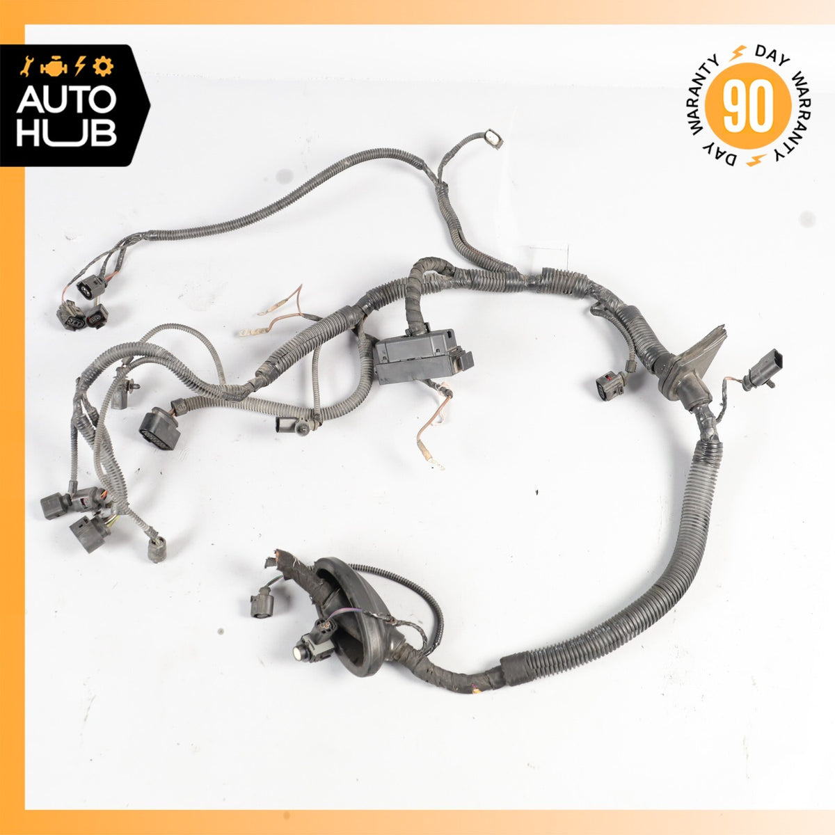 11-14 Porsche Cayenne 958 VR6 Right Passenger Side Engine Bay Wiring Harness OEM - photo 1