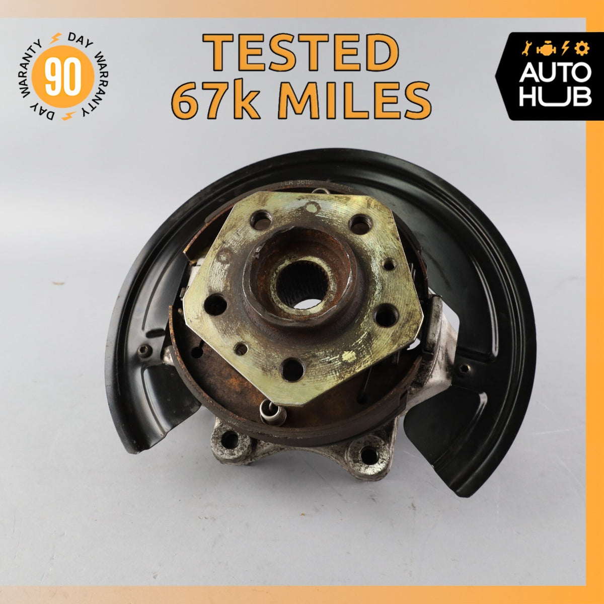 06-07 Maserati M138 Coupe GT 4200 Rear Left Side Spindle Knuckle Hub OEM 67k - photo 1