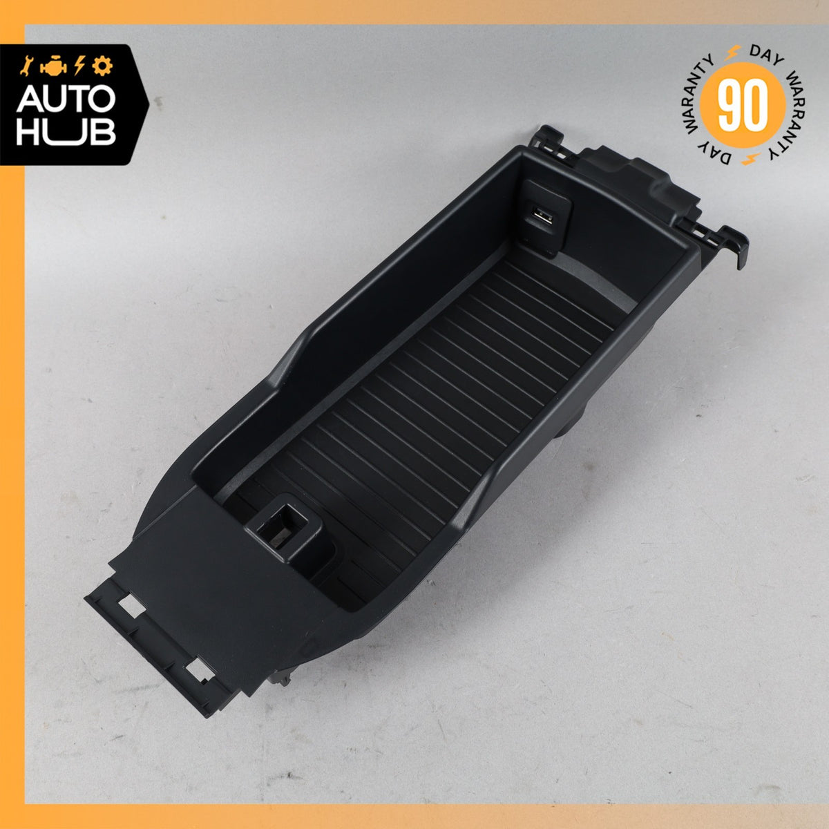 17-19 Porsche 991 911 Carrera 4S Center Console Storage Tray 9P1858331 OEM - photo 1