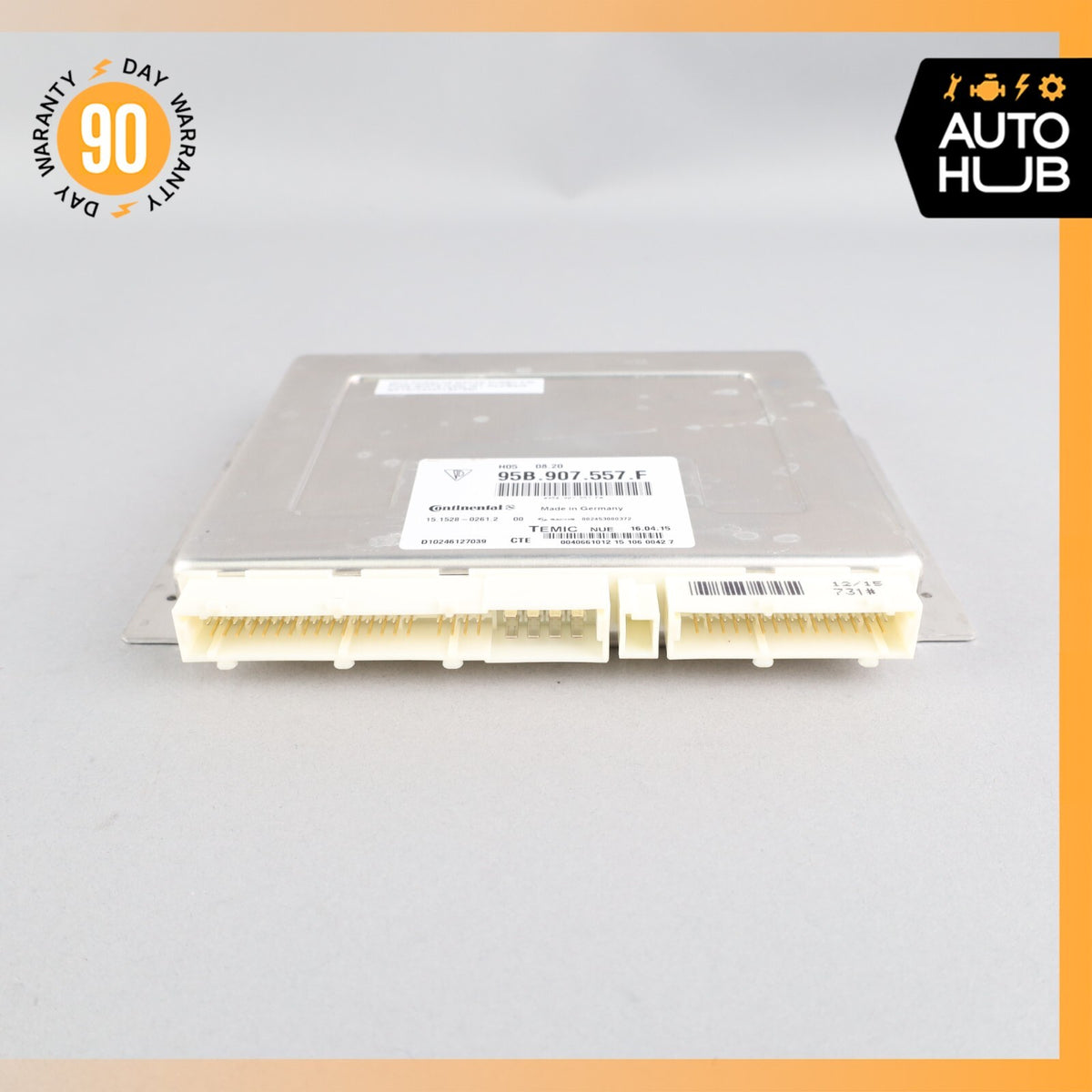 15-18 Porsche Macan 95B Turbo Rear Air Suspension Control Module Unit OEM 64k - photo 6