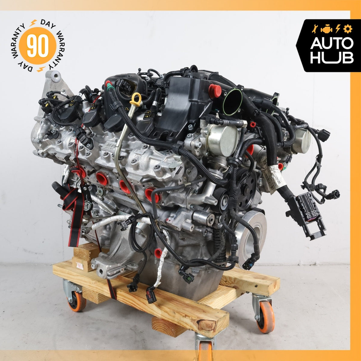 14-20 Maserati Quattroporte M156 GTS F154 3.8L V8 Engine Motor Assembly OEM 90k - photo 3