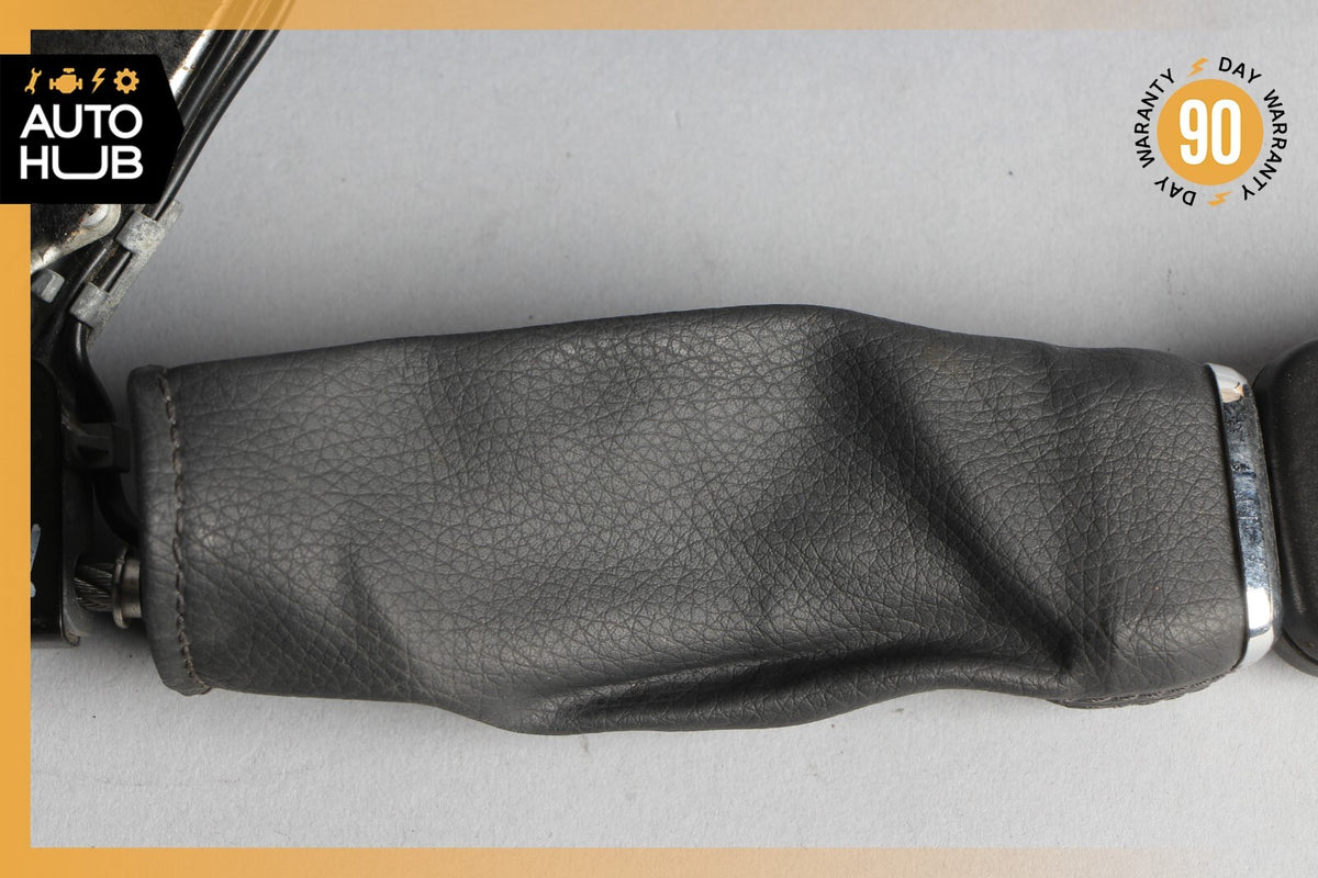 03-06 Mercedes W220 S500 S350 Seat Belt Buckle Seatbelt Front Right Black OEM - photo 2