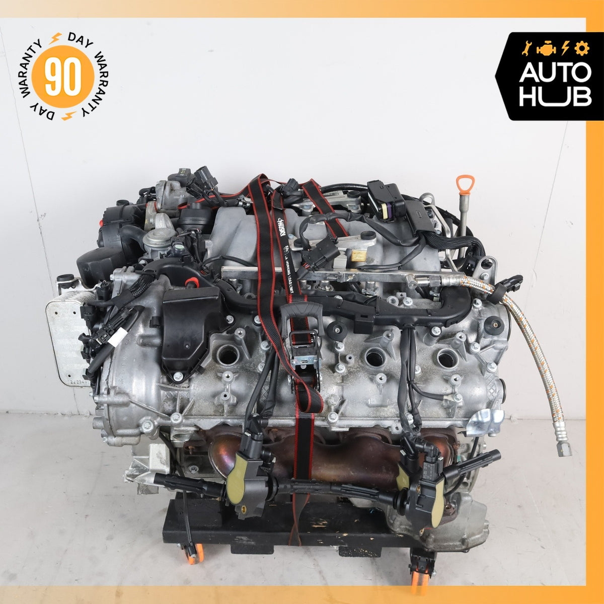 07-12 Mercedes R230 SL550 E550 Engine Motor Assembly 5.5L V8 M273 RWD OEM 90k - photo 8