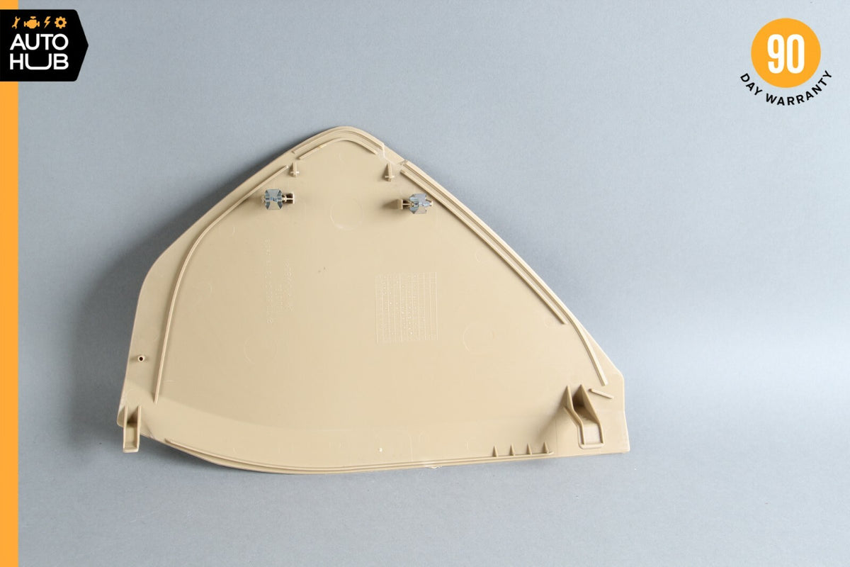 03-09 Mercedes W211 E320 E350 E500 Right Dashboard Trim Cover Panel Beige OEM - photo 7