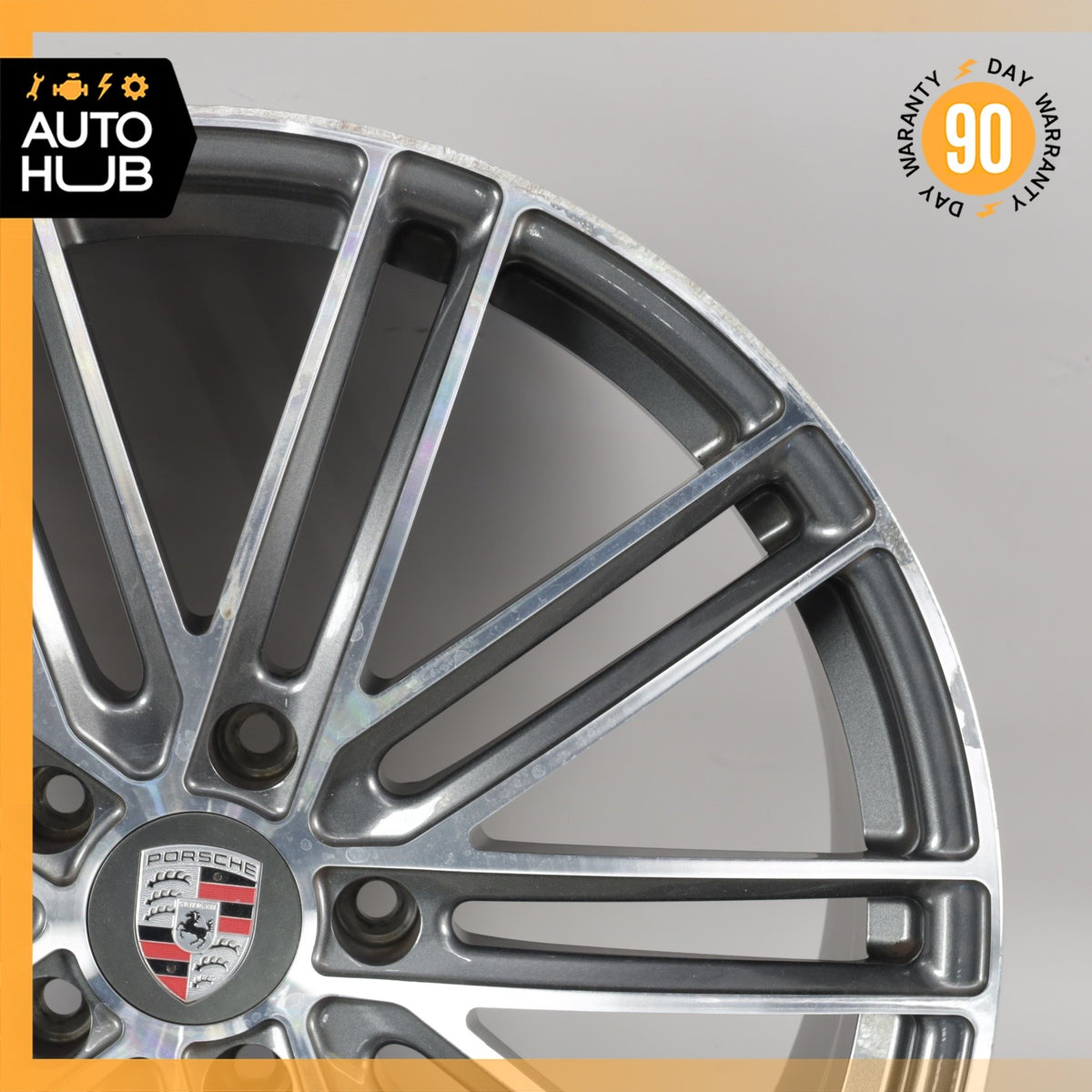 11-18 Porsche Cayenne 958 9.5 x 21 21" Wheel Rim Aftermarket - photo 2