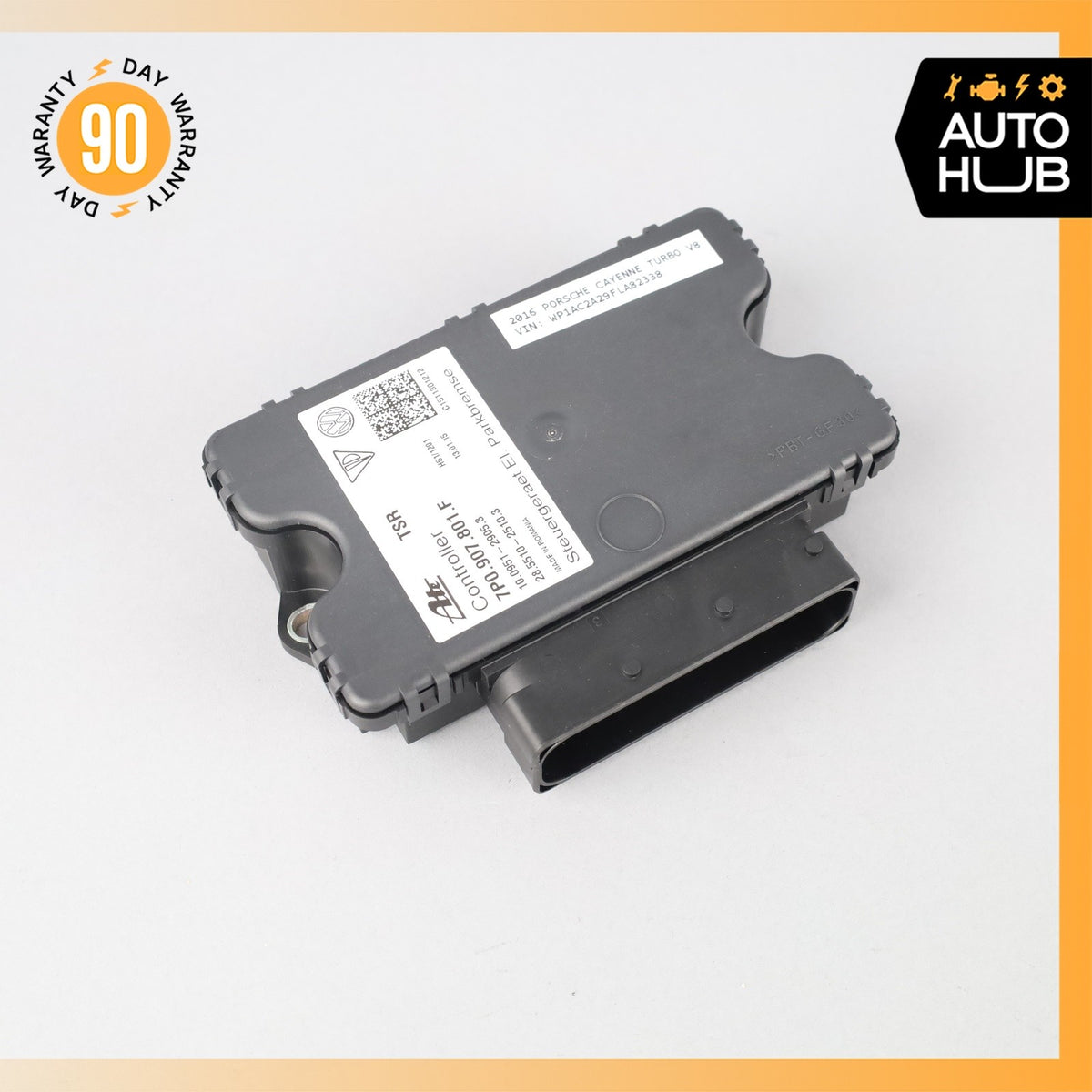11-18 Porsche Cayenne 958 Electronic Parking Brake Control Module 7P0907801F OEM - photo 3
