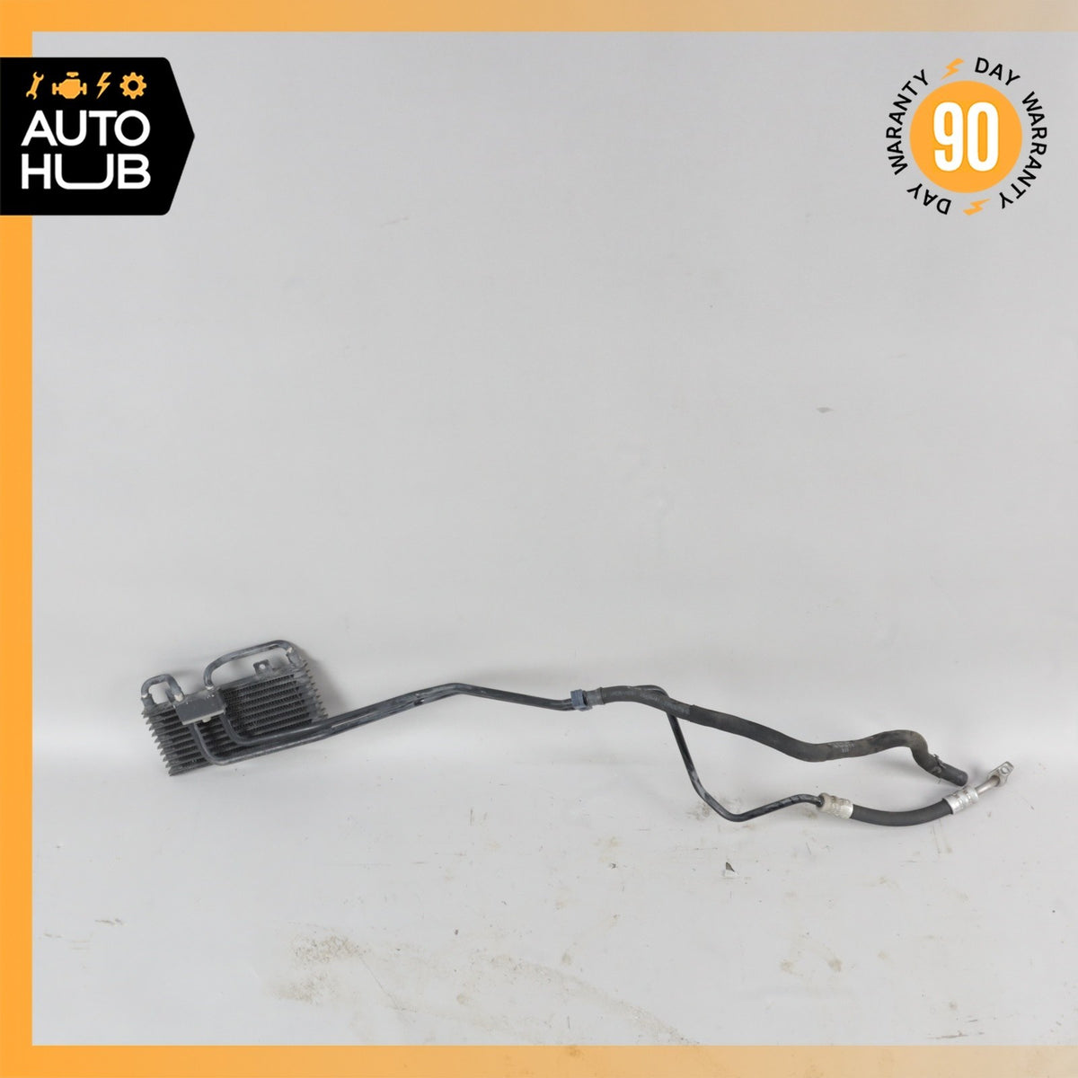 07-08 Mercedes W221 S600 CL600 Power Steering Oil Cooler Radiator w/ Lines OEM - photo 9
