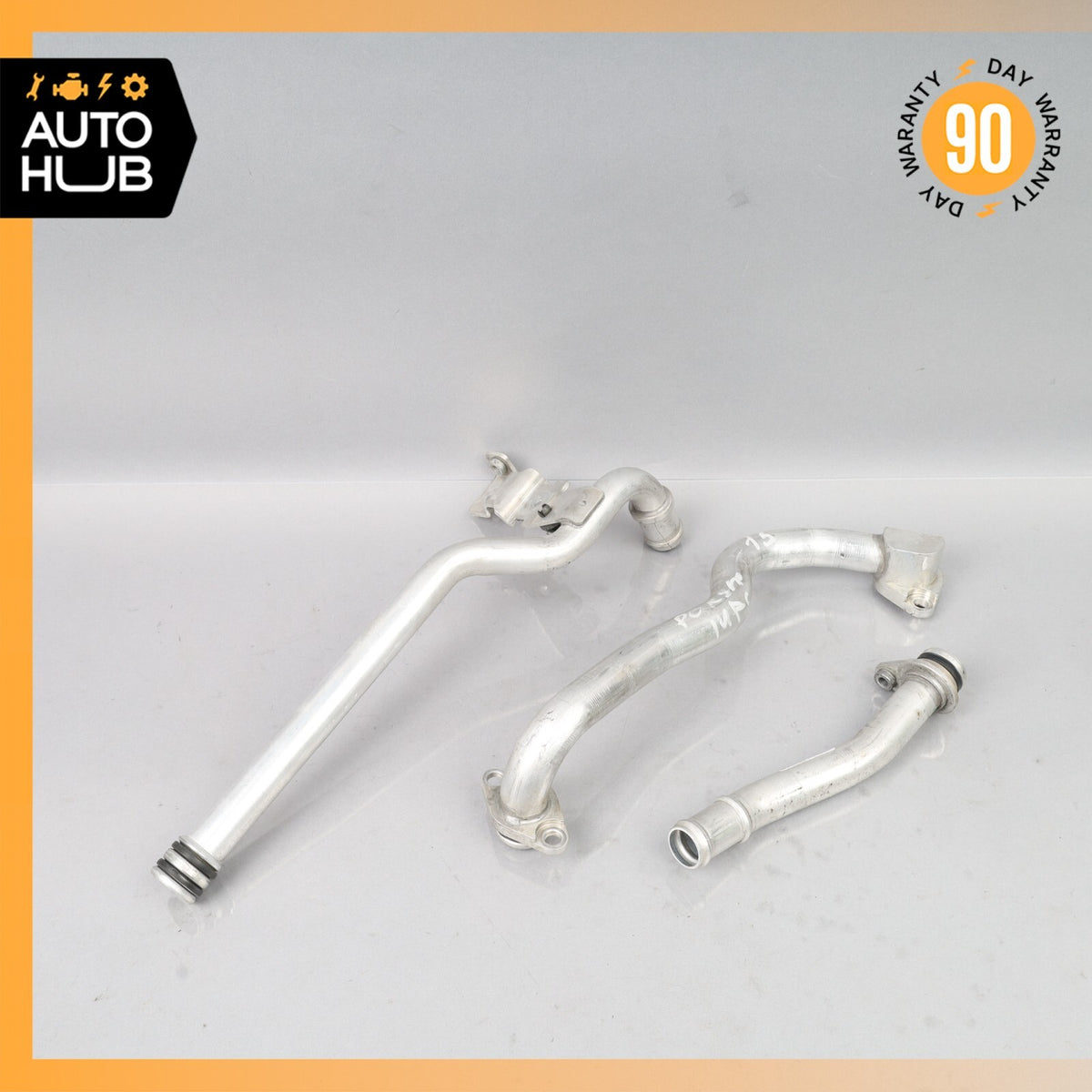 2015 Porsche Macan S 95B Engine Coolant Pipe Line Set of 3 OEM - photo 8