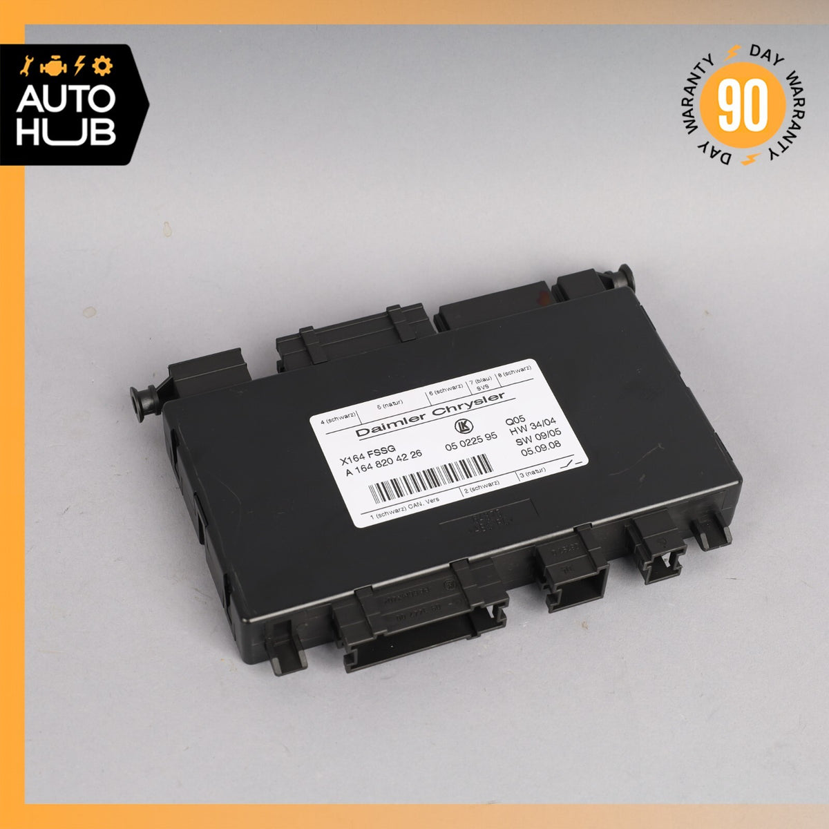 07-12 Mercedes X164 GL450 GL350 Third Seat Row Power Folding Control Module OEM - photo 1