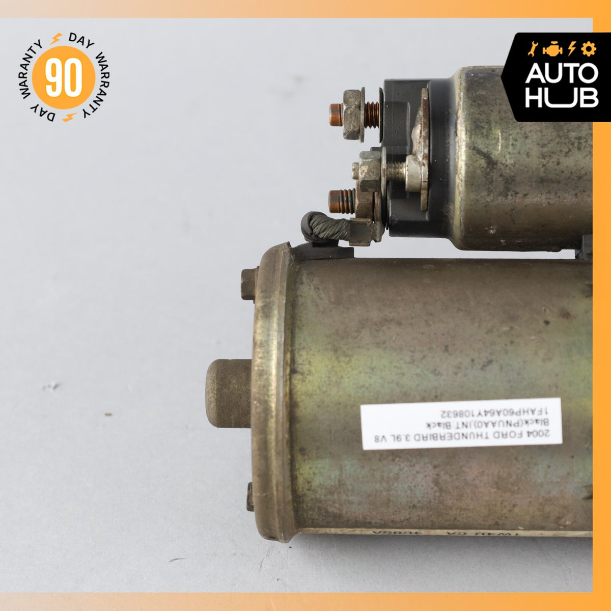 2004 Ford Thunderbird 3.9L V8 Engine Motor Starter 1W4UCA4C05A OEM 73k - photo 8