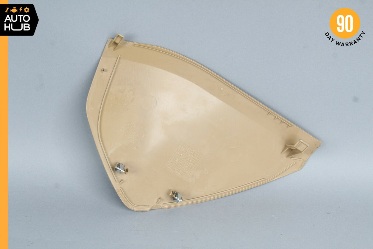 03-09 Mercedes W211 E320 E500 Left Side Dashboard Trim Cover Panel Beige OEM - photo 6