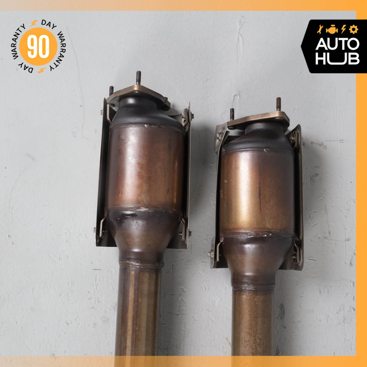 Bentley Continental Flying Spur Middle Exhaust Downpipe Left & Right Side OEM - photo 9