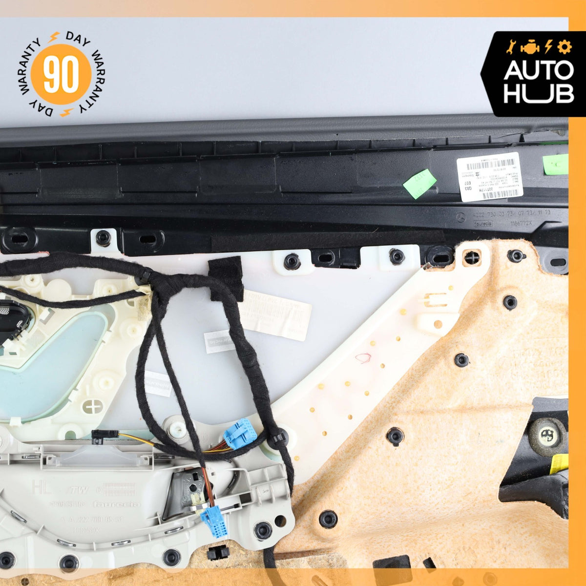 14-20 Mercedes W222 S550 S450 S600 Rear Left Driver Side Door Panel OEM - photo 14
