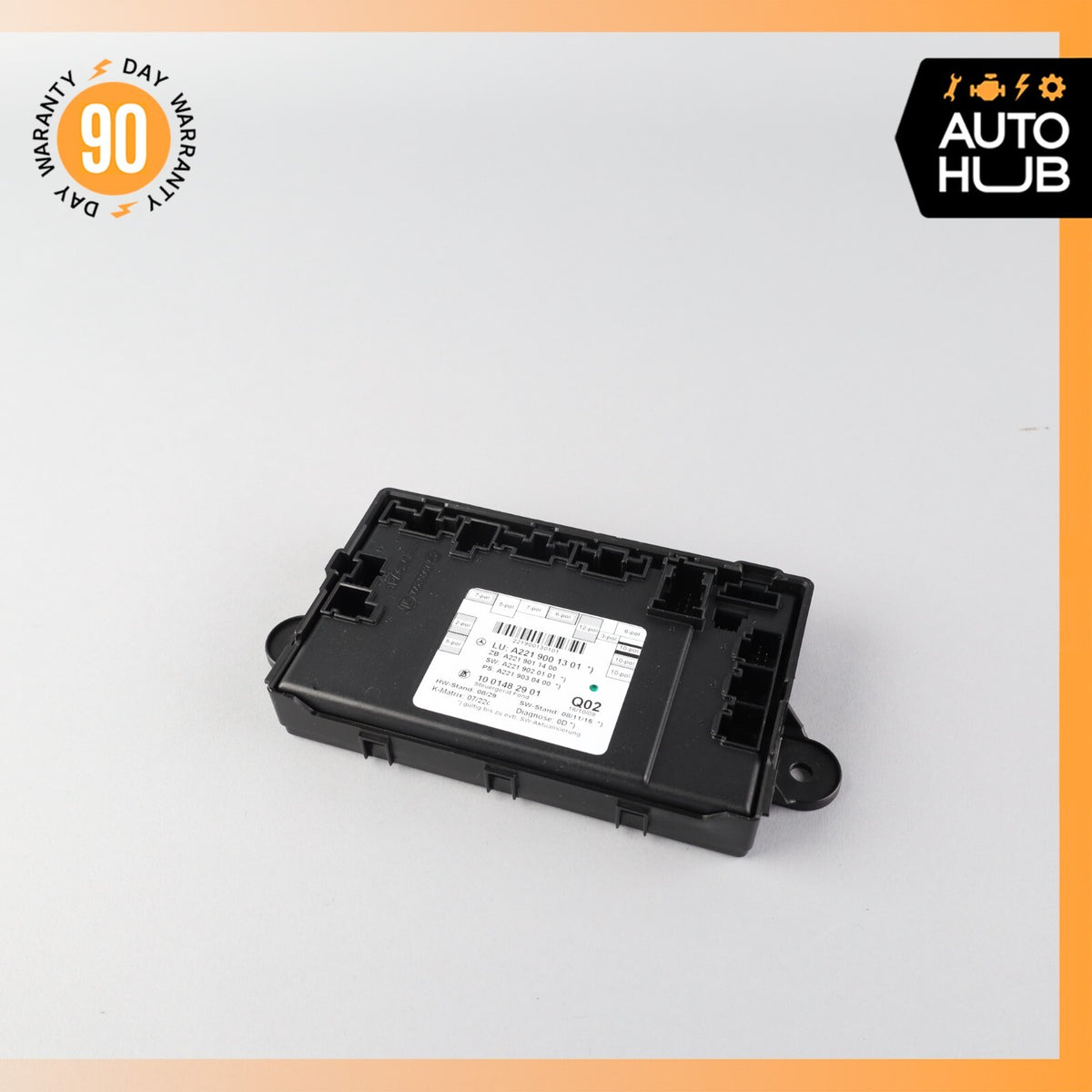 07-13 Mercedes W221 S63 AMG S400 Rear Right or Left Side Door Control Module OEM - photo 1