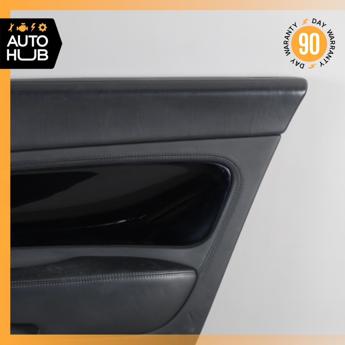 03-10 Bentley Continental GT Right Passenger Side Interior Door Panel Black OEM - photo 2