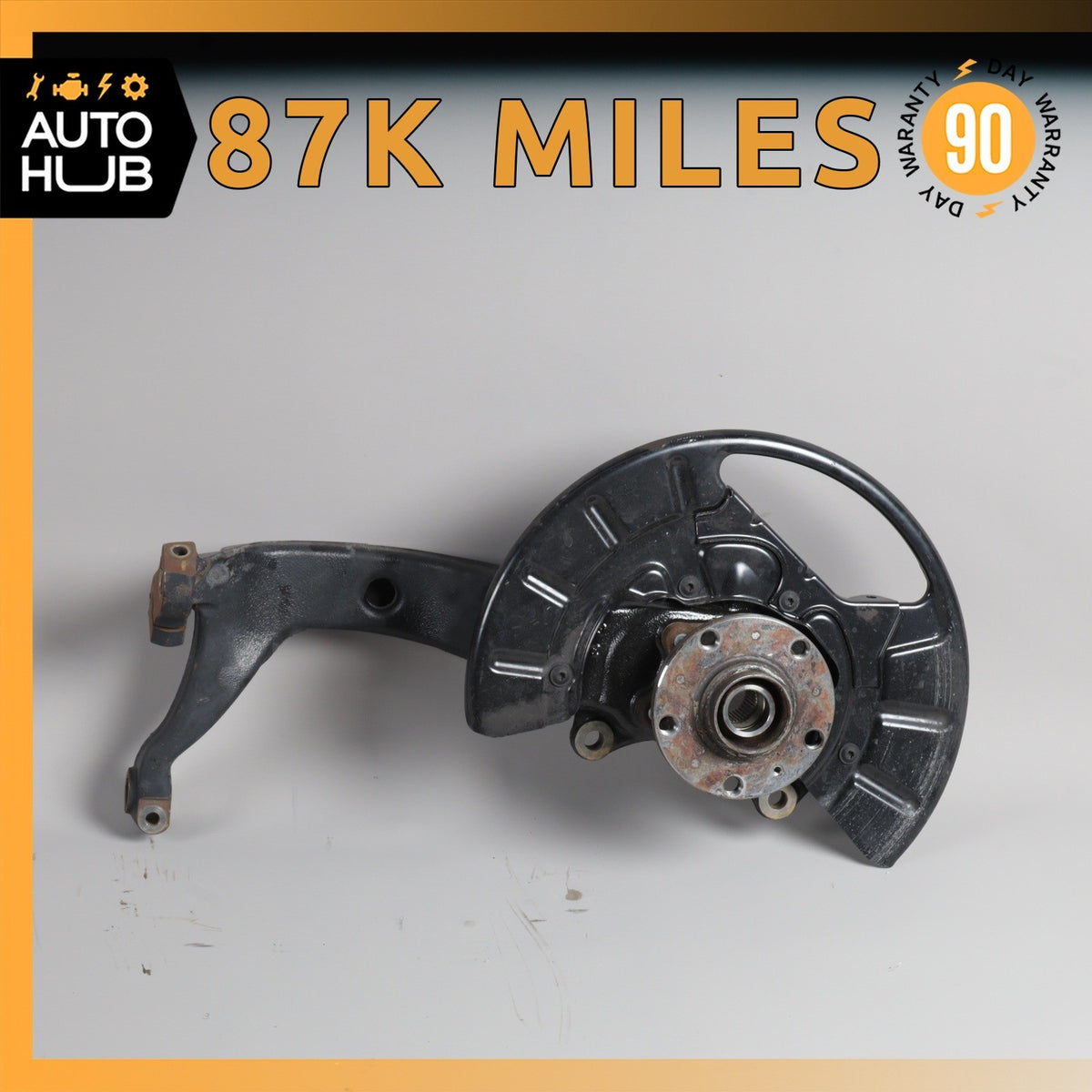 03-07 Bentley Continental GT Coupe Front Right Side Spindle Knuckle Hub OEM 81k - photo 1