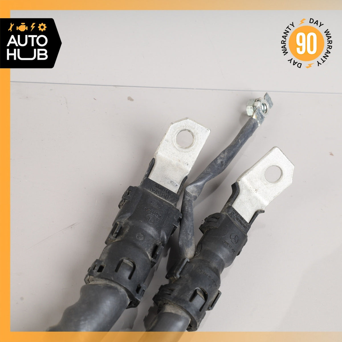 17-19 Mercedes W213 E300 Battery Starter Alternator Cable Harness OEM 89k - photo 12