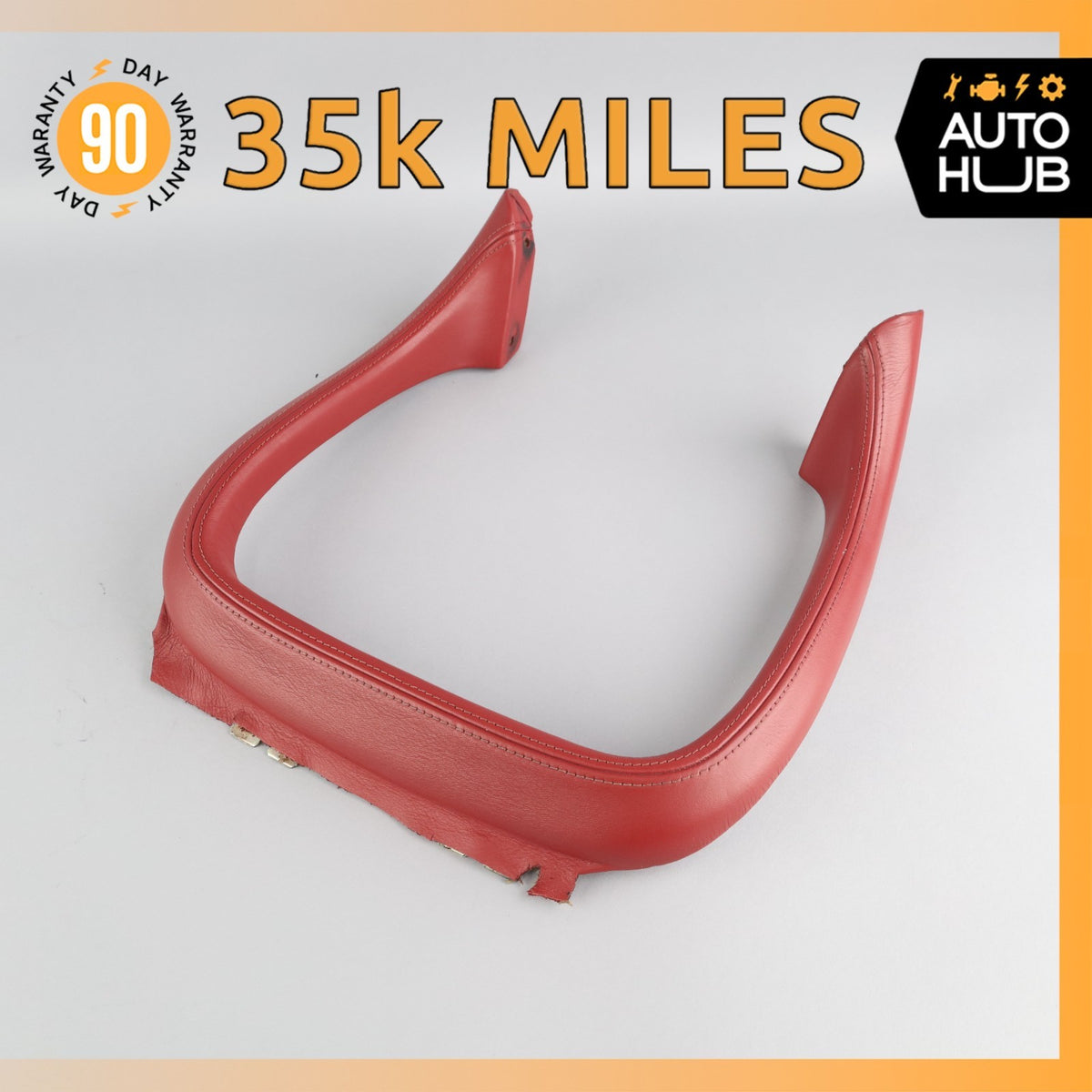 00-04 Aston Martin DB7 Front Center Console Trim Cover Red OEM 35k - photo 1