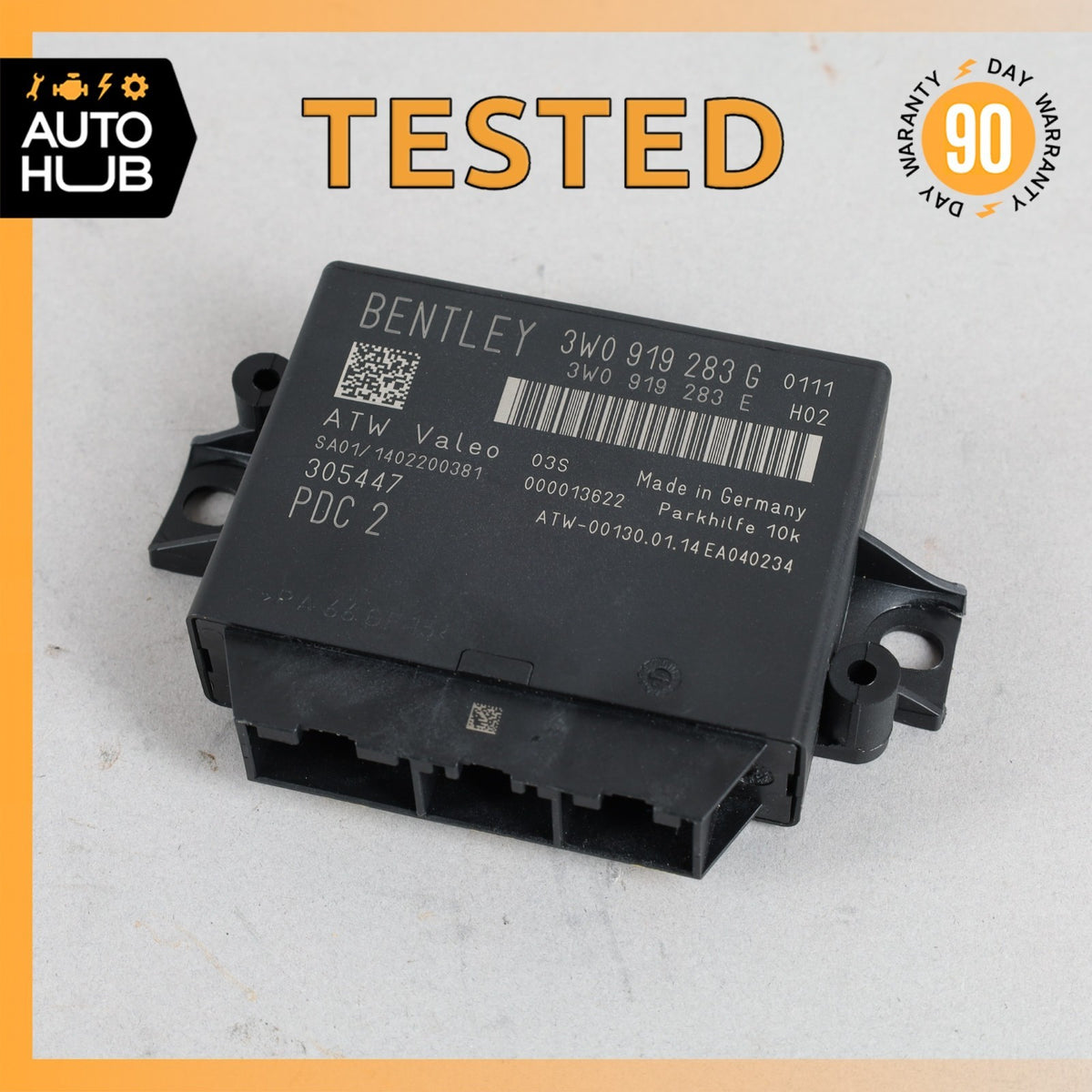 12-18 Bentley Continental Flying Spur Park Parking Assist Control Module OEM - photo 1