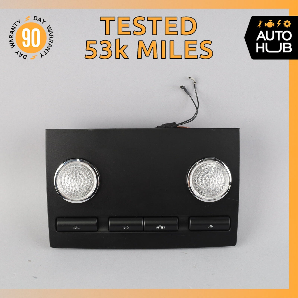 03-10 Bentley Continental GT Coupe Rear Overhead Dome Light 53k - photo 1
