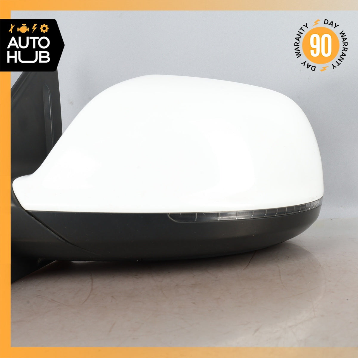 09-14 Audi 8R Q5 SQ5 Front Left Side Rear View Mirror White OEM - photo 6