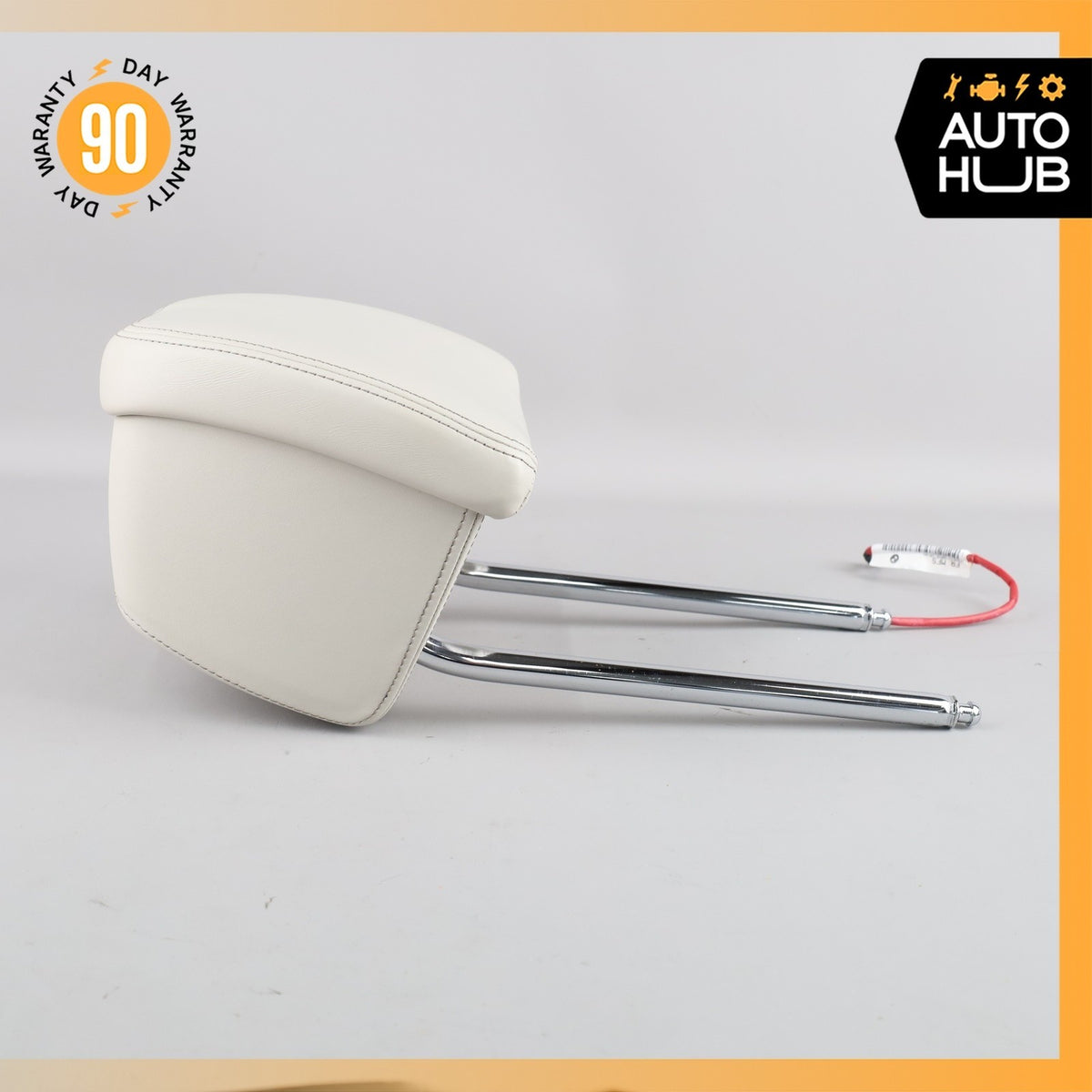 BMW G12 750Li Front Left or Right Seat Headrest Head Rest Nappa White OEM - photo 9
