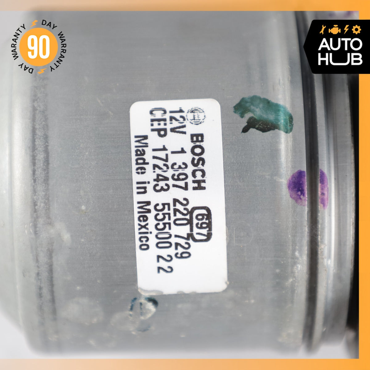 Mercedes W205 C43 AMG Windshield Washer Wiper Motor 2058208102 OEM - photo 7