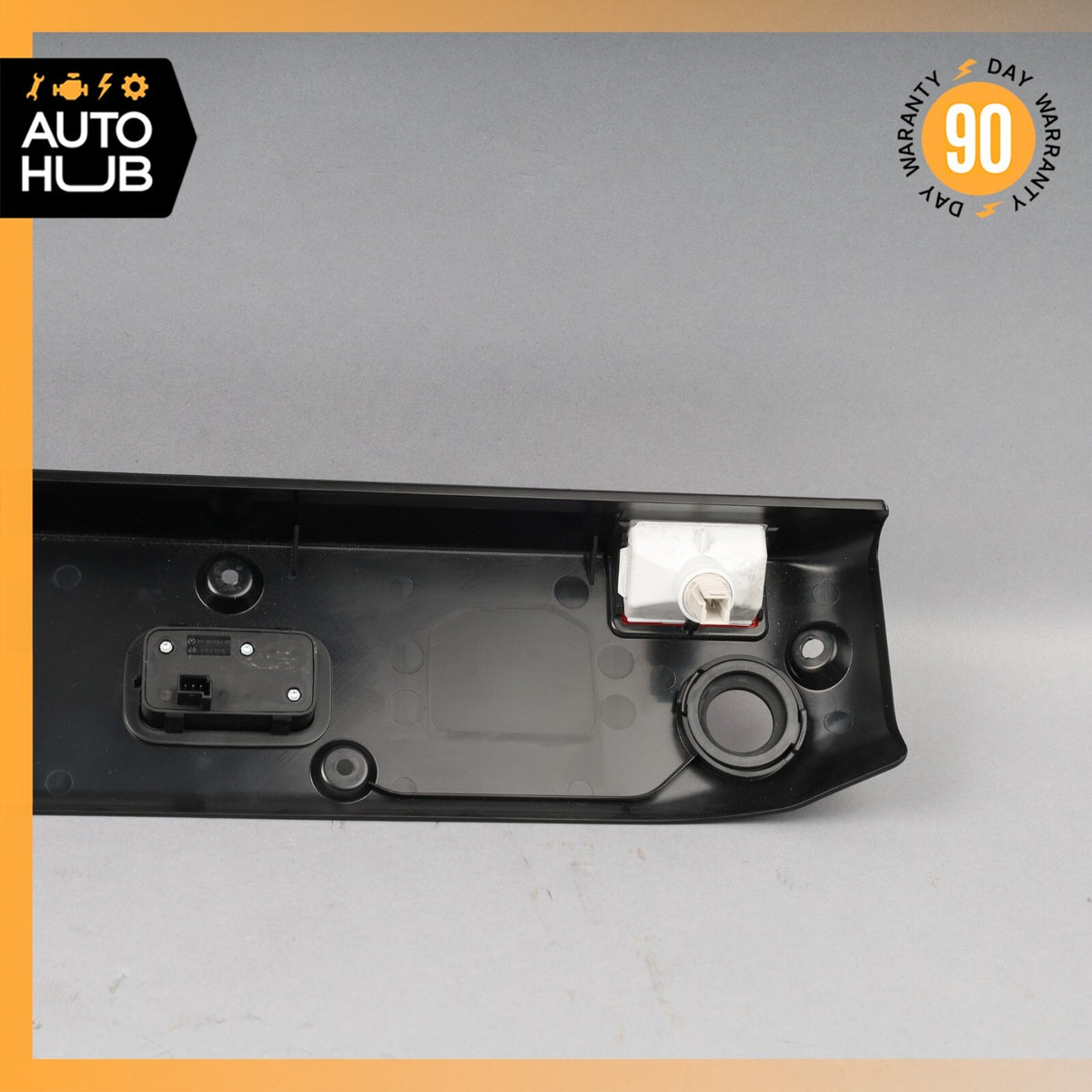 07-14 Mercedes W216 CL550 CL600 Trunk Lid Trim Panel Cover Molding Black OEM - photo 8
