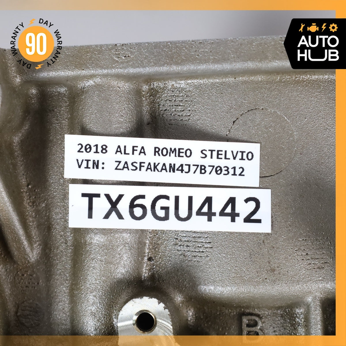 17-26 Alfa Romeo 949 Stelvio 952 Giulia Q4 2.0L L4 Engine Motor Block OEM 100k - photo 23