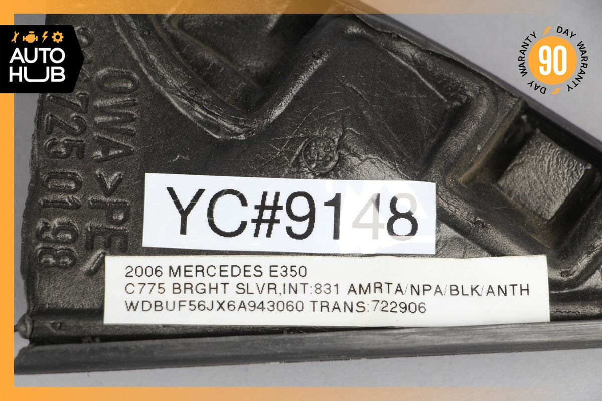 03-06 Mercedes W211 E350 E55 Tweeter Speaker Cover Left Driver Side Black OEM - photo 9