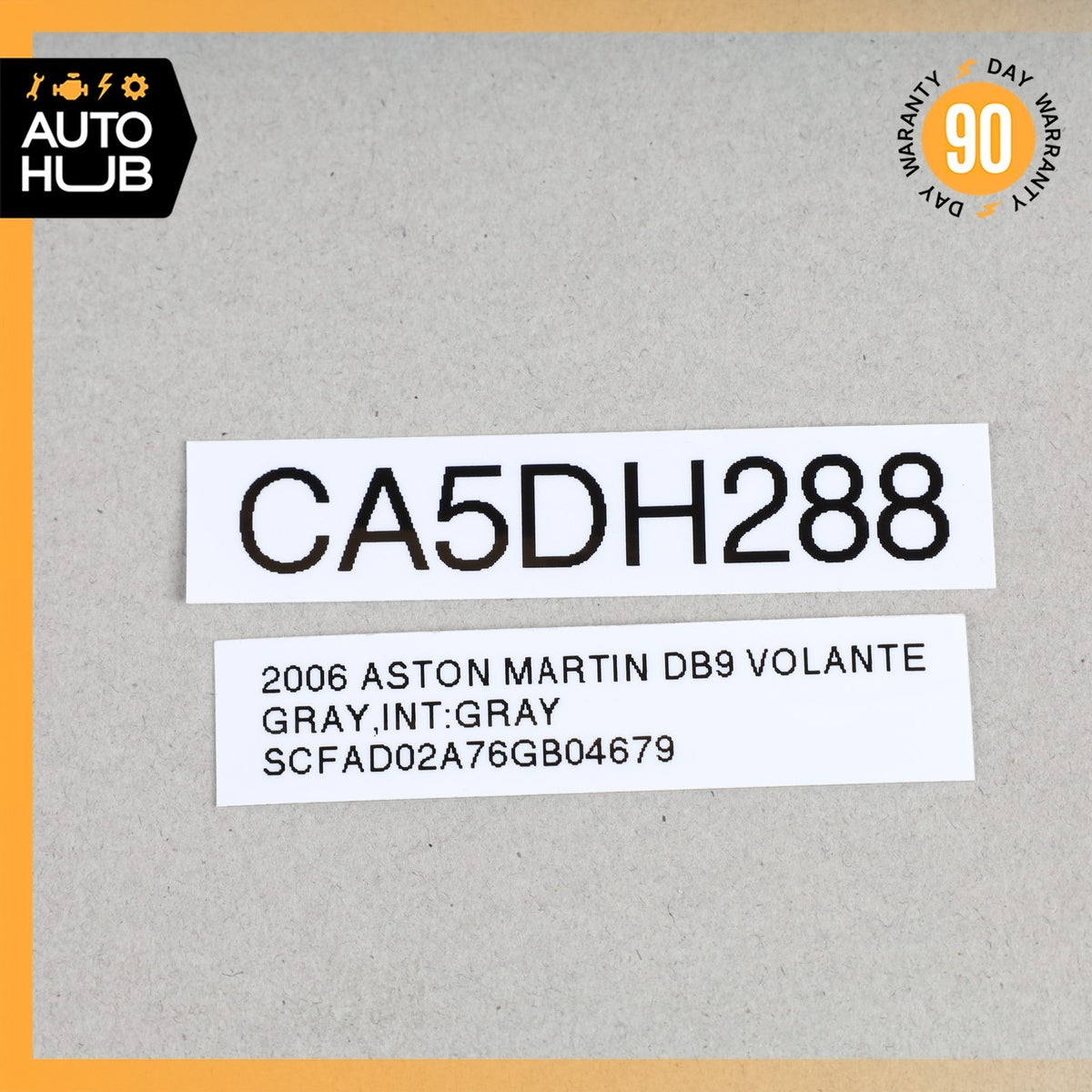 05-10 Aston Martin DB9 Dashboard Dash Right Trim Panel 4G43C044H58AEW OEM 34k - photo 15