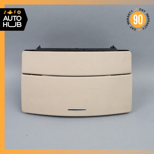 07-09 Mercedes W221 S550 S450 Dashboard Center Console CD Player Cover Beige OEM - photo 1