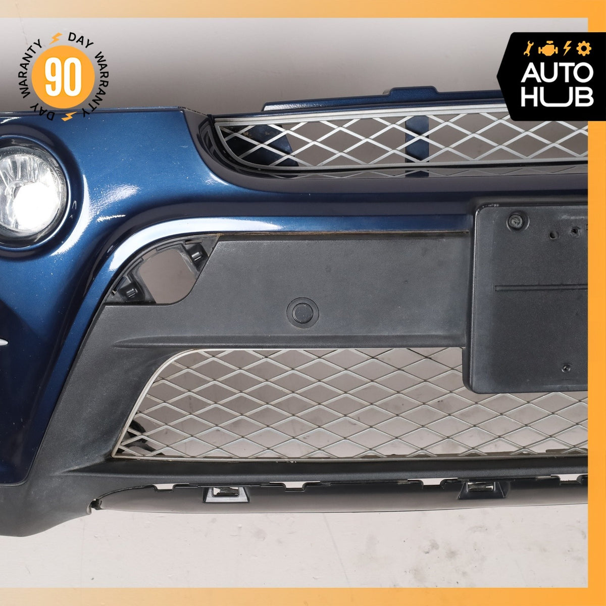 11-13 BMW E70 X5 Sport Front Bumper Cover Assembly Blue Aftermarket - photo 4