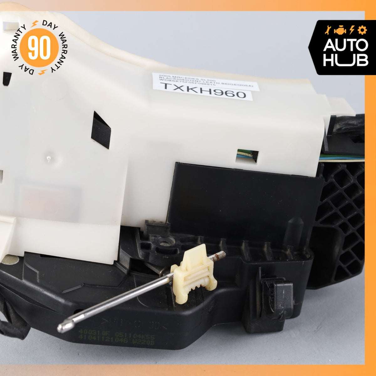 03-12 Mercedes R230 SL500 SL55 Right Door Lock Latch Actuator Keyless Go OEM - photo 4