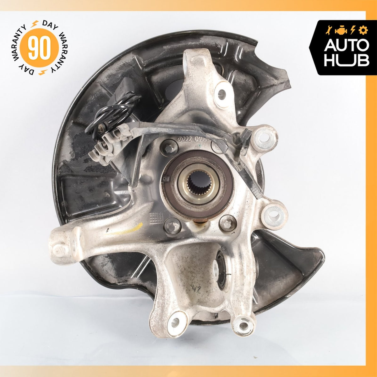 14-20 Mercedes W222 S450 S600 Rear Right Passenger Spindle Knuckle Hub OEM 28k - photo 8