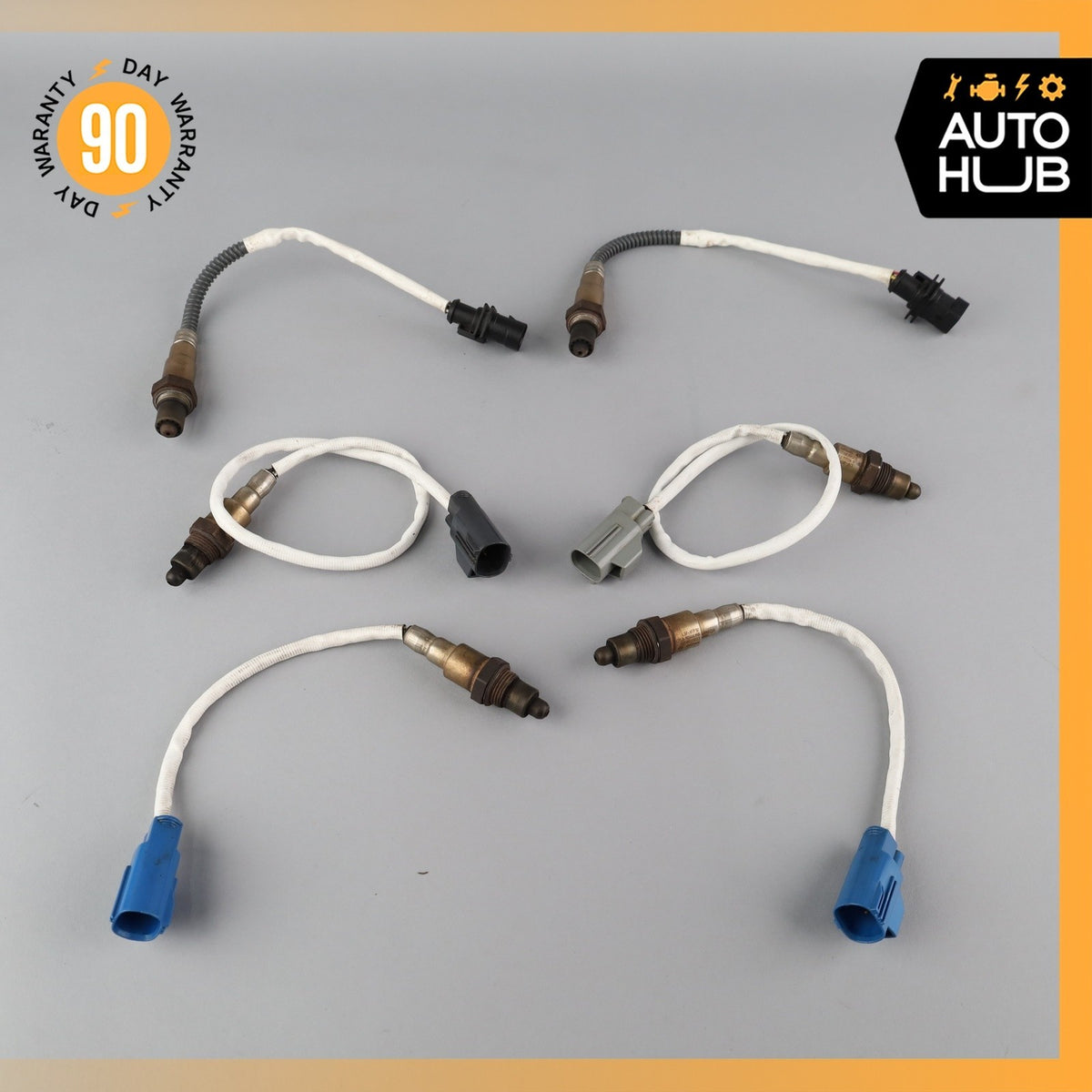 14-20 LR Range Rover L405 L494 L462 Oxygen O2 Sensor Lambda Set of 6 OEM - photo 2