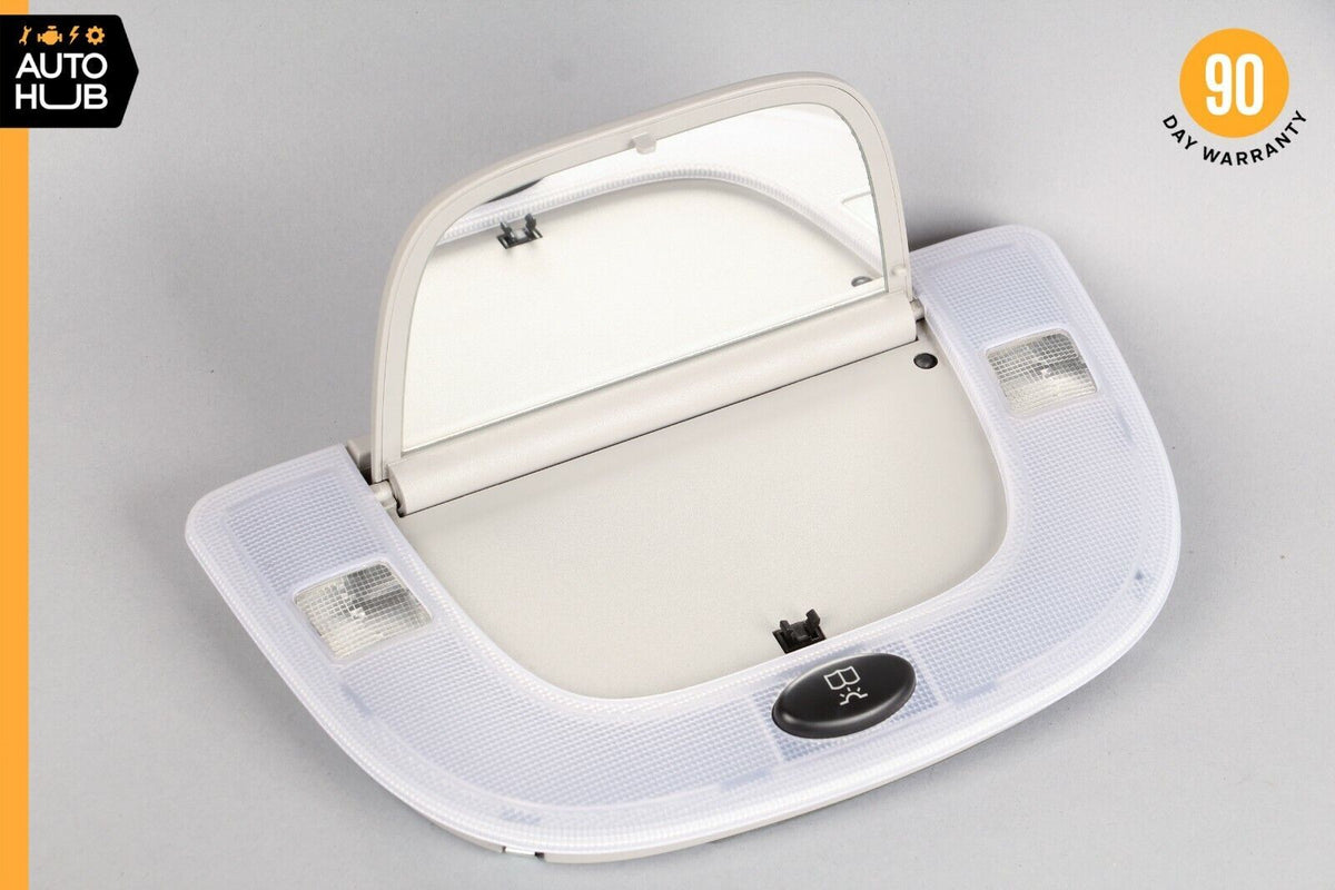 00-06 Mercedes W220 S55 AMG S500 Left or Right Rear Dome Light Mirror Gray OEM - photo 6