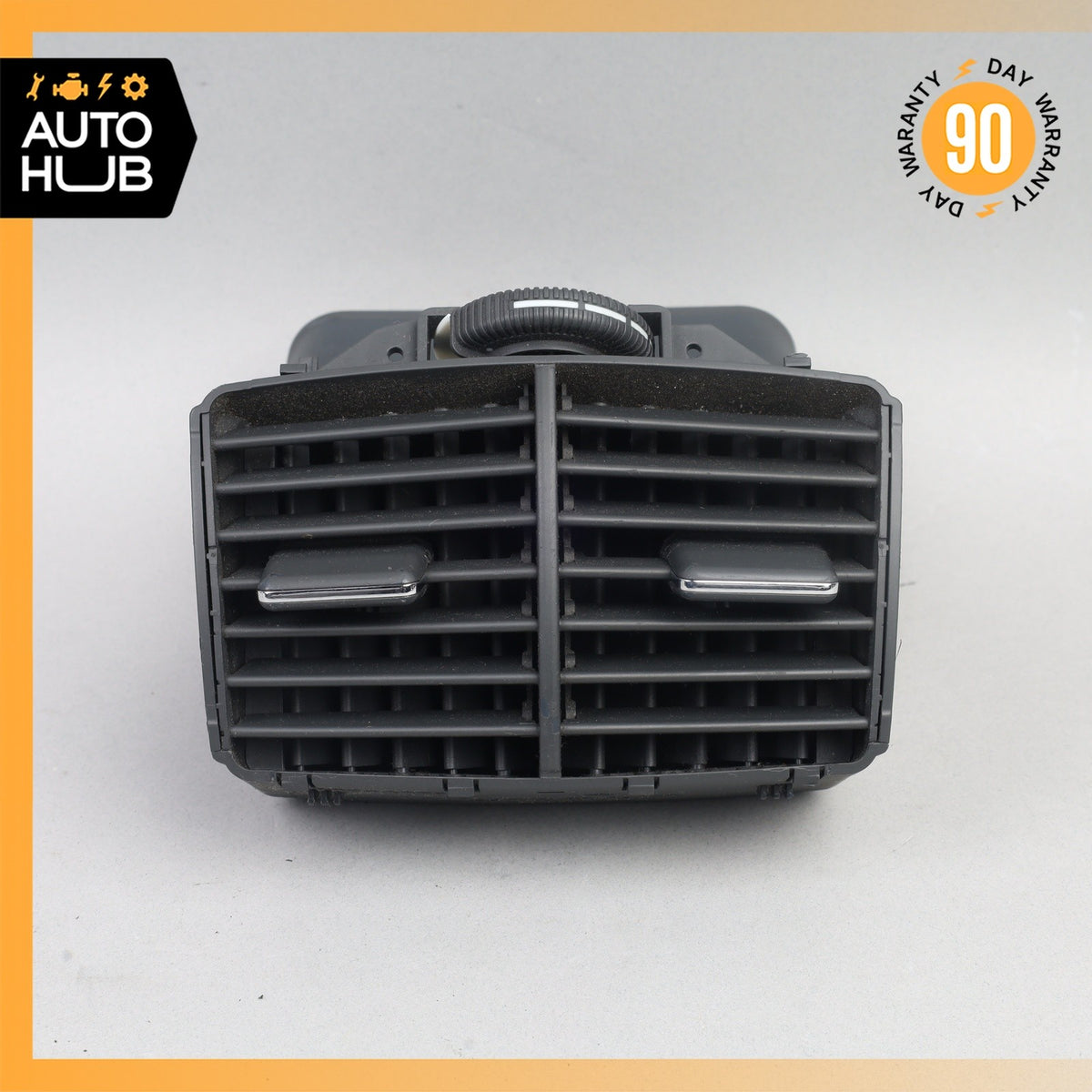 03-06 Mercedes W215 CL500 CL55 AMG Rear Center Console AC A/C Air Vent Black OEM - photo 1
